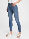 Džínsy high rise true skinny with secret smoothing pockets Modrá galéria