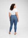 Džínsy high rise true skinny with secret smoothing pockets Modrá galéria