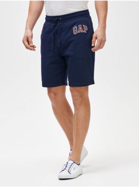 Kraťasy GAP Logo mini arch shorts Modrá