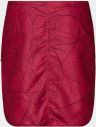 Ružová dámska vzorovaná sukňa s vreckami SAM 73 galéria