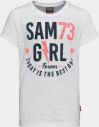 Biele dievčenské tričko s potlačou SAM 73 galéria
