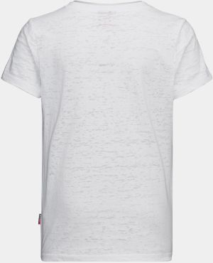 Biele dievčenské tričko s potlačou SAM 73 galéria