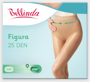 Tělové punčochové kalhoty Bellinda Figura 25 DEN
