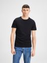 Súprava dvoch čiernych basic tričiek s krátkym rukávom Jack & Jones Basic galéria