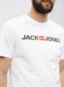 Biele tričko s potlačou Jack & Jones galéria