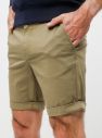 Kaki chino kraťasy Selected Homme Paris galéria