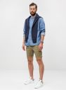 Kaki chino kraťasy Selected Homme Paris galéria