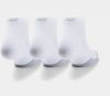 Sada tří párů bílých ponožek Heatgear Under Armour galéria