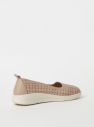 Béžové dámske kožené slip on WILD galéria