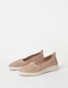 Béžové dámske kožené slip on WILD galéria