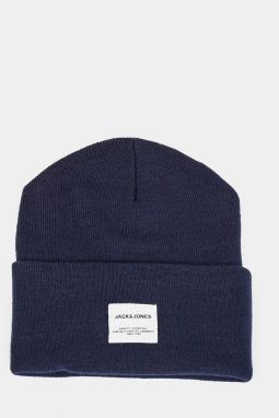 Tmavomodrá čiapka Jack & Jones Long