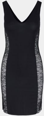 Čierne tvarovacie šaty Pieces Ella galéria