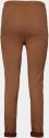 Hnedé skinny fit nohavice v semišovej úprave Hailys galéria