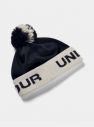 Čiapka Under Armour Boy's Gametime Pom Beanie - Čierná galéria