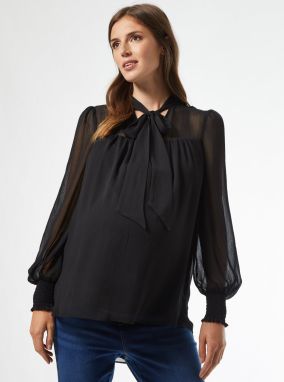 Móda pre plnoštíhle pre ženy Dorothy Perkins Maternity - čierna