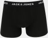 Sada siedmich čiernych boxeriek Jack & Jones Basic galéria