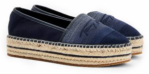 Tommy Hilfiger modré espadrilky Gradient Espadrille
