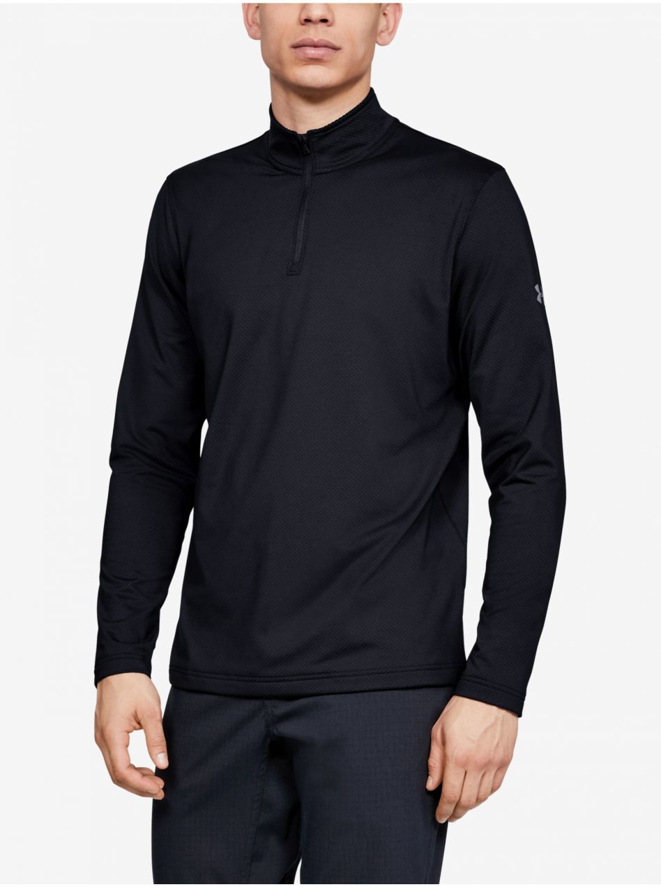 Tričko Under Armour LW 1/4 Zip - čierna