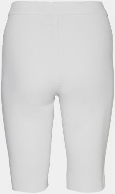 Biele rifľové skinny fit kraťasy Noisy May Callie galéria