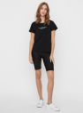 Čierne krátke legíny Noisy May Parla Biker shorts galéria
