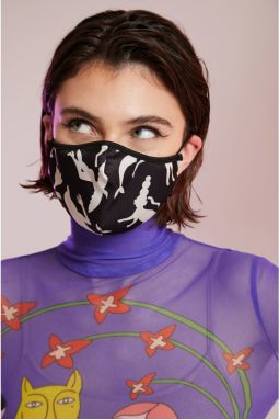Desigual oboustranná rouška Siluette