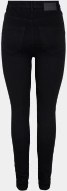 Čierne skinny fit rifle Pieces Highfive galéria