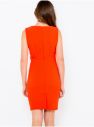 Oranžové púzdrové šaty CAMAIEU galéria