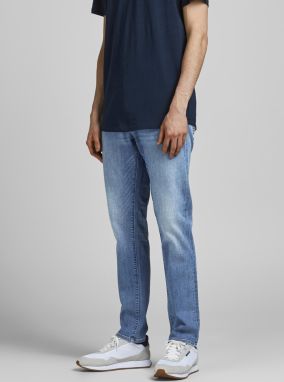 Modré slim fit rifle Jack & Jones Glenn