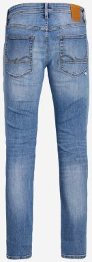 Modré slim fit rifle Jack & Jones Glenn galéria