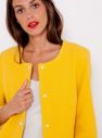 Trenčkoty a ľahké kabáty pre ženy CAMAIEU - žltá galéria