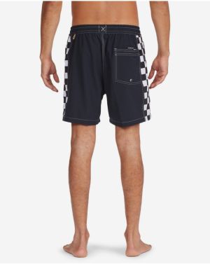 Plavky pre mužov Quiksilver - čierna galéria
