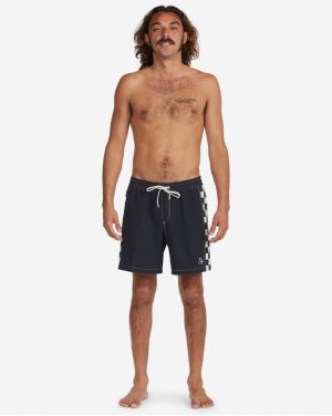 Plavky pre mužov Quiksilver - čierna galéria