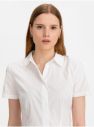 Košeľové šaty pre ženy Guess - biela galéria