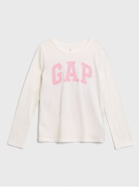 Farebné dievčenské tričko GAP Logo galéria