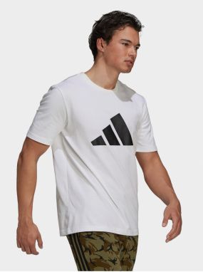 Tričká s krátkym rukávom pre mužov adidas Performance - biela