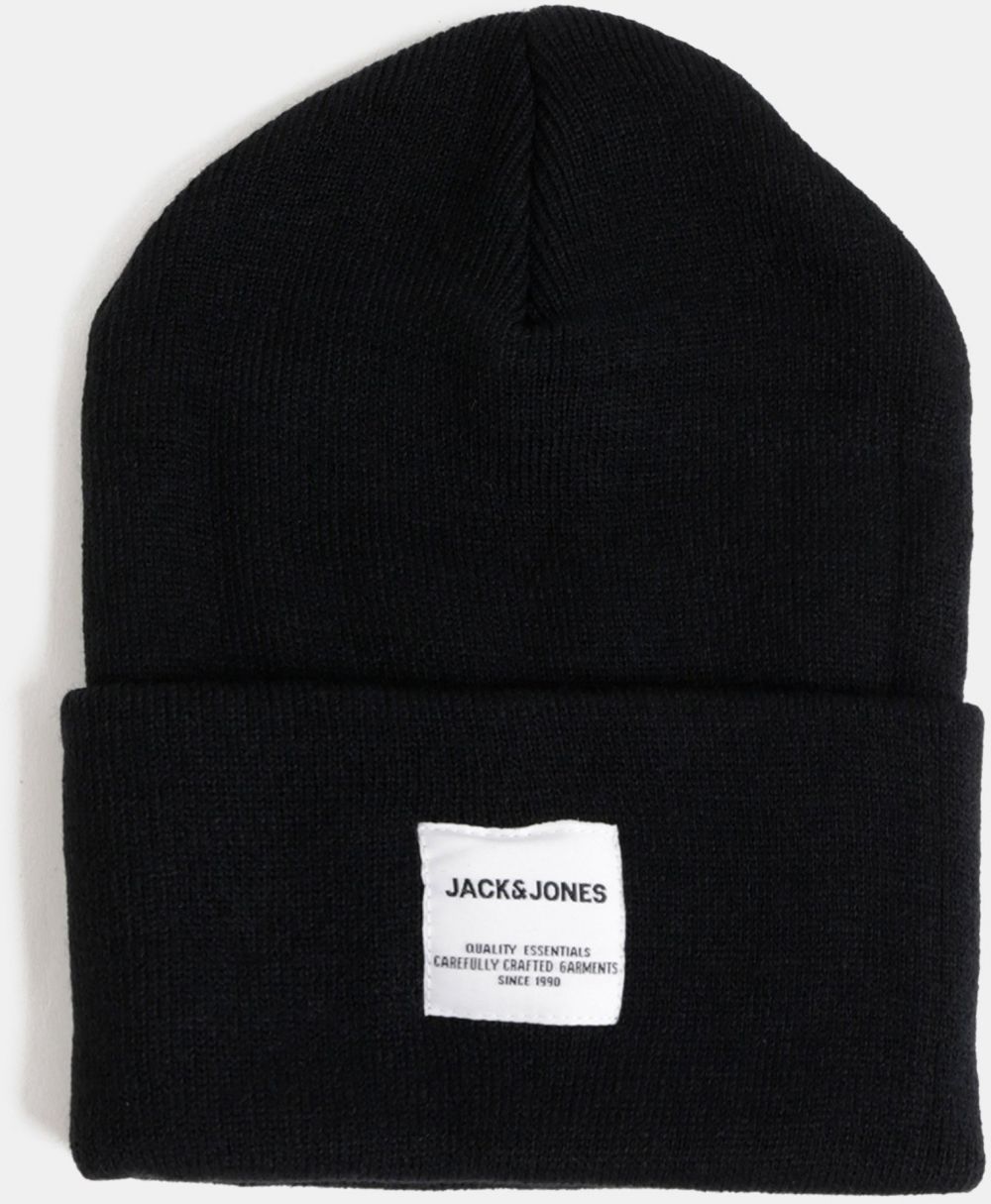 Čierna čapica Jack & Jones Clong