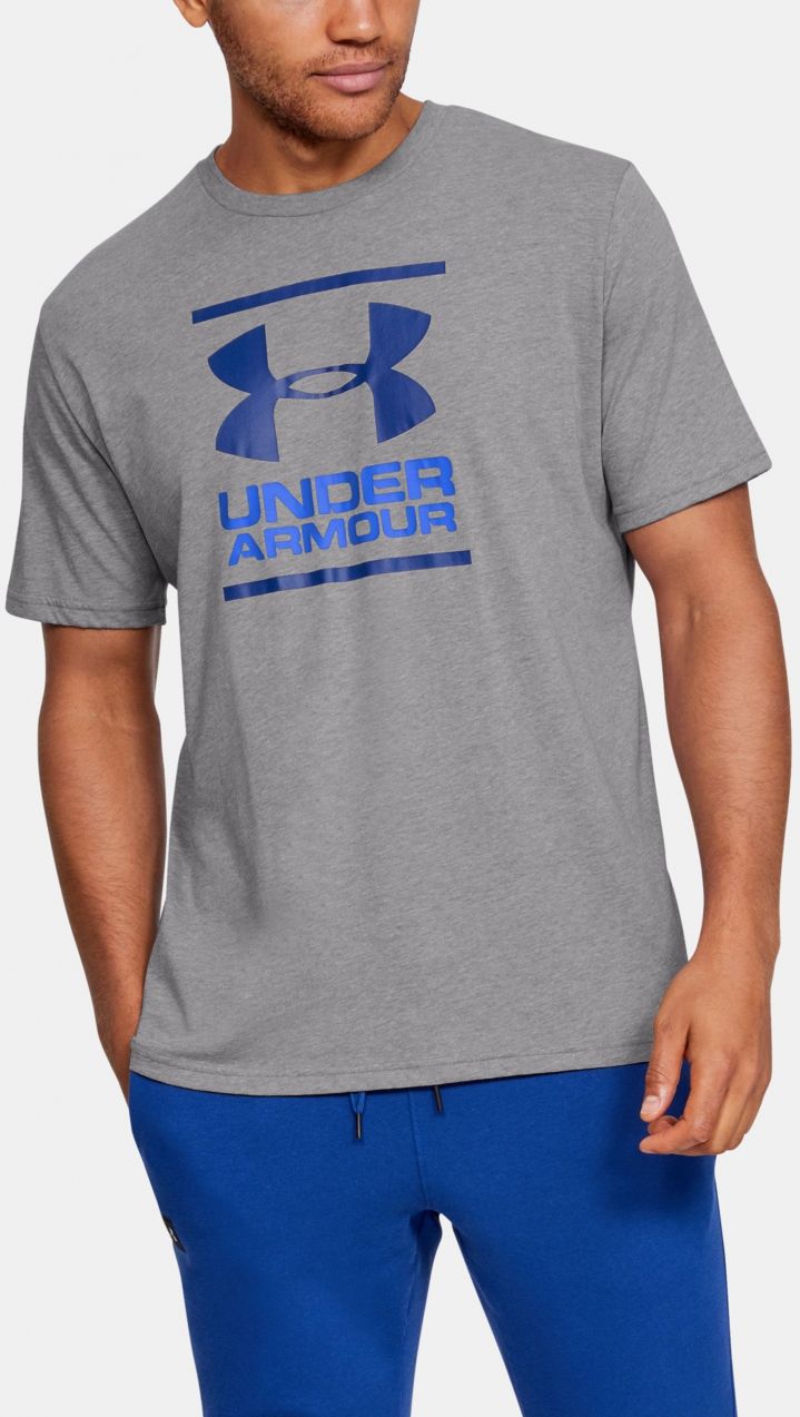 Šedé pánske tričko Foundation Under Armour