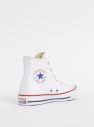 Biele kožené členkové tenisky Converse Chuck Taylor galéria