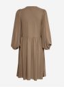 Šaty na denné nosenie pre ženy ICHI - hnedá galéria