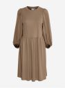 Šaty na denné nosenie pre ženy ICHI - hnedá galéria