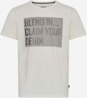Biele tričko s potlačou Blend