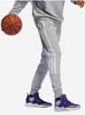 Svetlošedé pánske tepláky adidas Performance DM Pant galéria