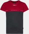 Červeno-šedé chlapčenské tričko SAM 73 galéria