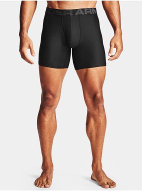 Čierné boxerky Under Armour UA Tech 6in 2 Pack