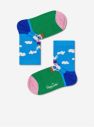 Sada modrých vzorovaných ponožiek Happy Socks galéria