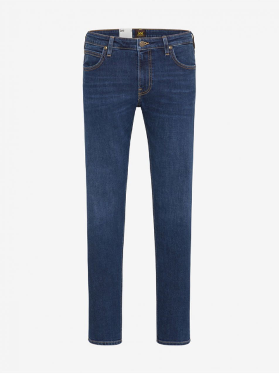Tmavomodré pánske slim fit rifle Lee Martha
