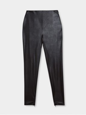 Čierne dámske koženkové nohavice Liu Jo galéria