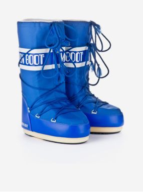 Modré dámske snehule Moon Boot Icon Nylon Moon Boot
