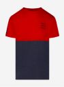 Tričká s krátkym rukávom pre mužov SAM 73 - červená, sivá galéria