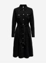 Čierne dámske rifľové košeľové šaty Jacqueline de Yong Sansa galéria
